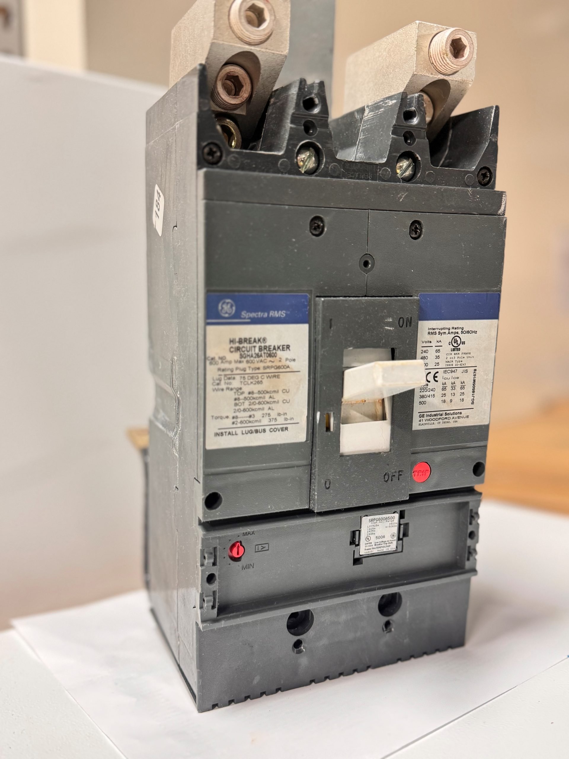 General Electric SGHA26AT0600 2 Pole Circuit Breaker